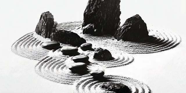 Zen collection - minimal and peaceful Japanese ink art