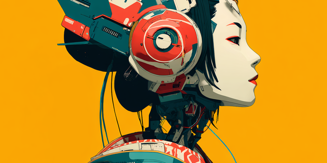 Geisha collection - elegant and traditional Japanese aesthetic