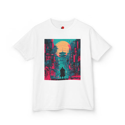 Samurai Kids Heavy Cotton™ Tee "TASOGARE" | Twilight Samurai Tee for Quiet Warriors