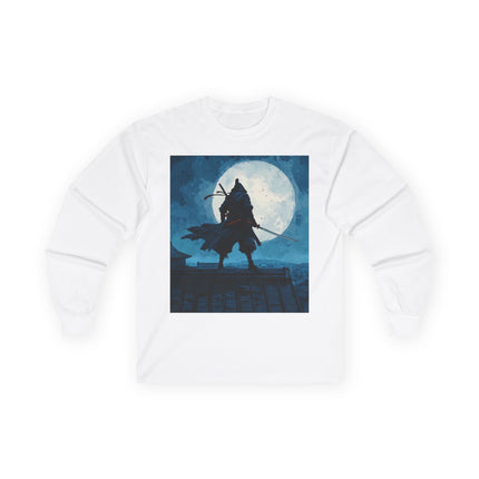 Ninja Unisex Ultra Cotton Long Sleeve Tee | Japan Ninja Aesthetic Tee