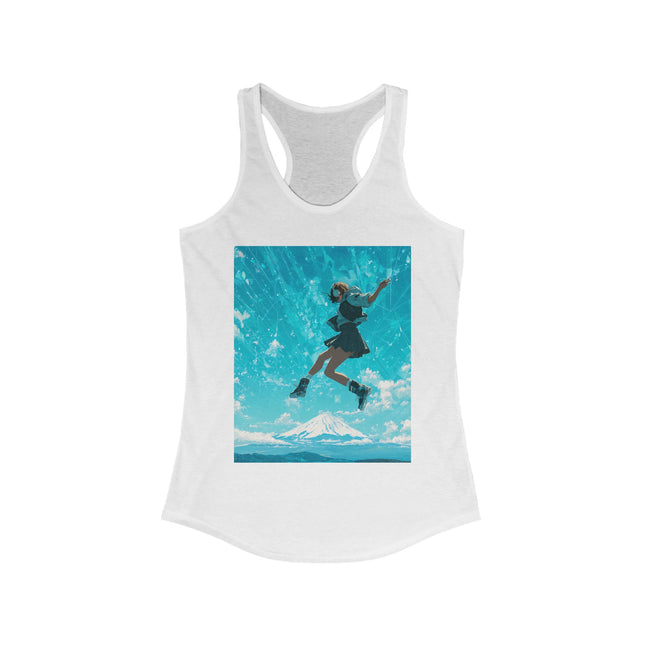 Women's Tank | Lo-fi Anime Mt. Fuji Aesthetic