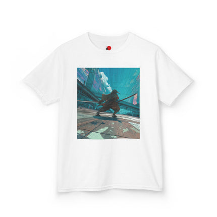 Samurai Kids Heavy Cotton™ Tee "Shippu" | High-Speed Samurai Tee for Fast Movers