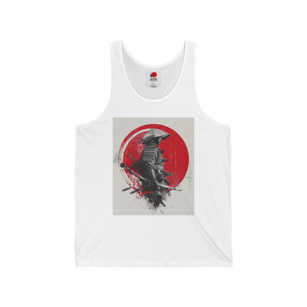 Samurai Unisex Jersey Tank Top | Traditional Japanese Warrior Art