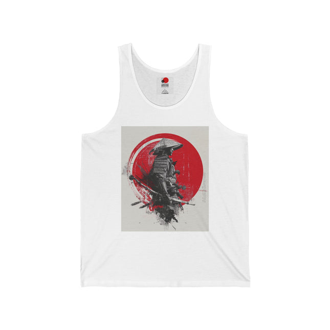 Samurai Unisex Jersey Tank Top | Traditional Japanese Warrior Art