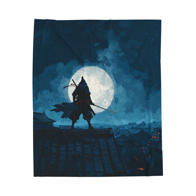 Ninja Blanket | Japanese Stealth Warrior Decor