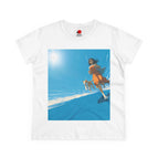 S / White