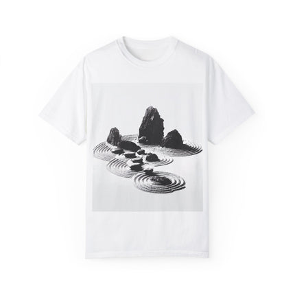 Zen Unisex Garment-Dyed T-shirt | Monochrome Tee