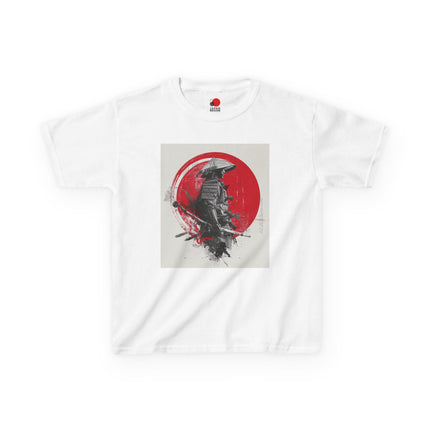 Samurai Kids Heavy Cotton™ Tee "RAI" | Lightning-Speed Samurai Tee for Brave Kids