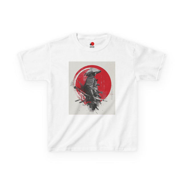 Samurai Kids Heavy Cotton™ Tee "RAI" | Lightning-Speed Samurai Tee for Brave Kids