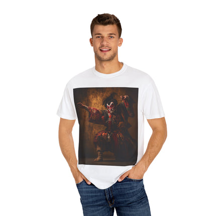 Kabuki Unisex Garment-Dyed T-shirt "Kabuki Spirit" | Theatrical Elegance in Japanese Style