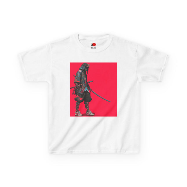 Samurai Kids Heavy Cotton™ Tee "KAI" | Neo-Samurai Style for the Next Generation