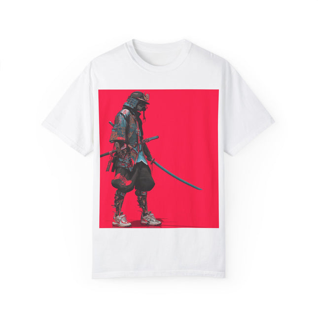 Samurai Unisex Garment-Dyed T-Shirt | Vibrant Samurai Vintage
