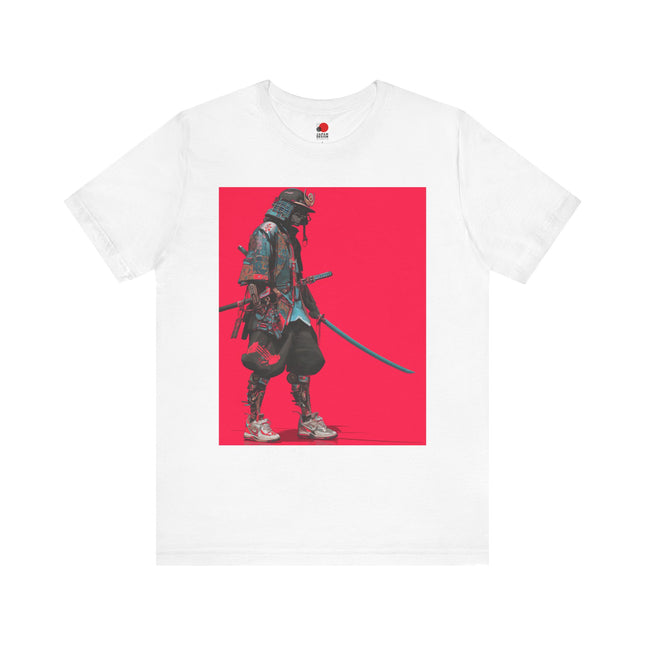 Samurai Unisex Short Sleeve Tee | Vibrant Vintage Samurai Shirt