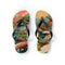 Japanese Pattern Flip Flops | Japanese Garden-Inspired Summer Sandals