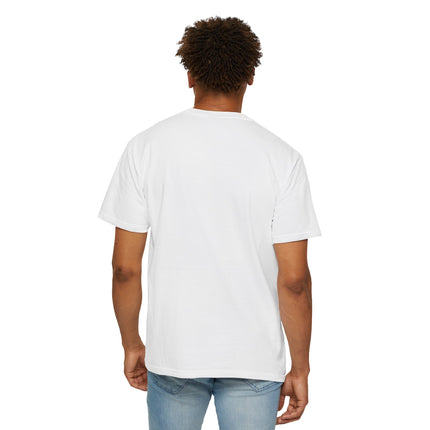Japanese Art Unisex Garment-Dyed T-Shirt "Secret Garden Harmony" | Tranquil Japanese Abstract Art Tee