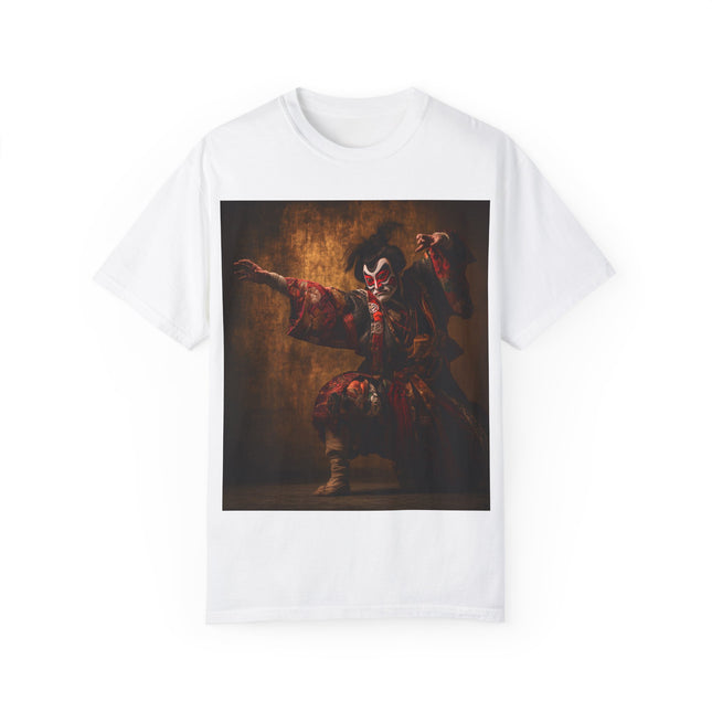 Kabuki Unisex Garment-Dyed T-shirt | Theatrical Elegance in Japanese Style