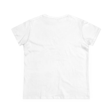 Women's Cotton Tee "Sun Girl" | Colorful Japanese Techno-Pop Art Shirt