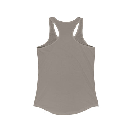 Mt.Fuji Women's Ideal Racerback Tank "Sky High Girl" | Lo-fi Anime Aesthetic