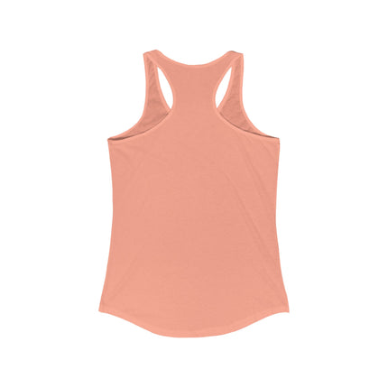 Mt.Fuji Women's Ideal Racerback Tank "Sky High Girl" | Lo-fi Anime Aesthetic