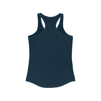 Mt.Fuji Women's Ideal Racerback Tank "Sky High Girl" | Lo-fi Anime Aesthetic