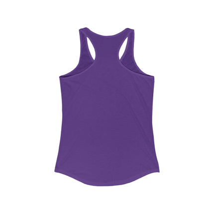 Mt.Fuji Women's Ideal Racerback Tank "Sky High Girl" | Lo-fi Anime Aesthetic